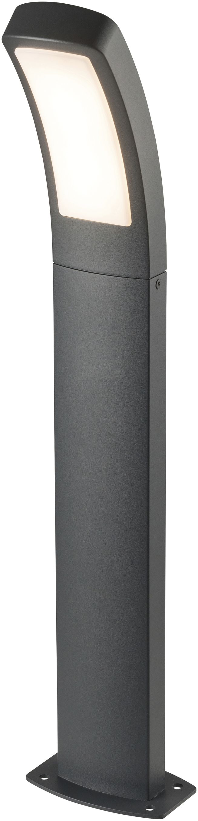 Borne lumineuse LED Z-Licht C80, 12W 3000K 120×800mm, IP54 anthracite