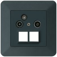 UP-Antennendose R/TV-Daten kallysto.trend HMS 2GHz 19db schwarz