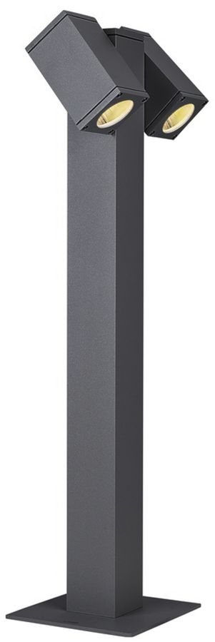 Borne lumineuse SLV THEO PATHLIGHT DOUBLE GU10 2×7W IP44 725mm anthracite