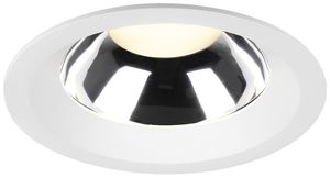 LED-Downlight SLV C 150 8/14/20W 2400lm 940 IP54 WB Ø176mm weiss
