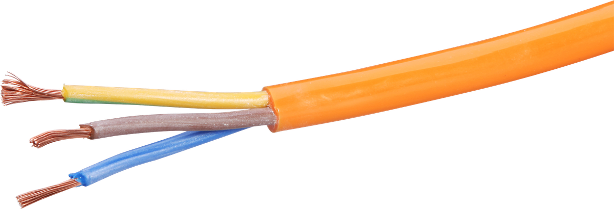 Kabel EPR-PUR 3×2.5mm² LNPE orange