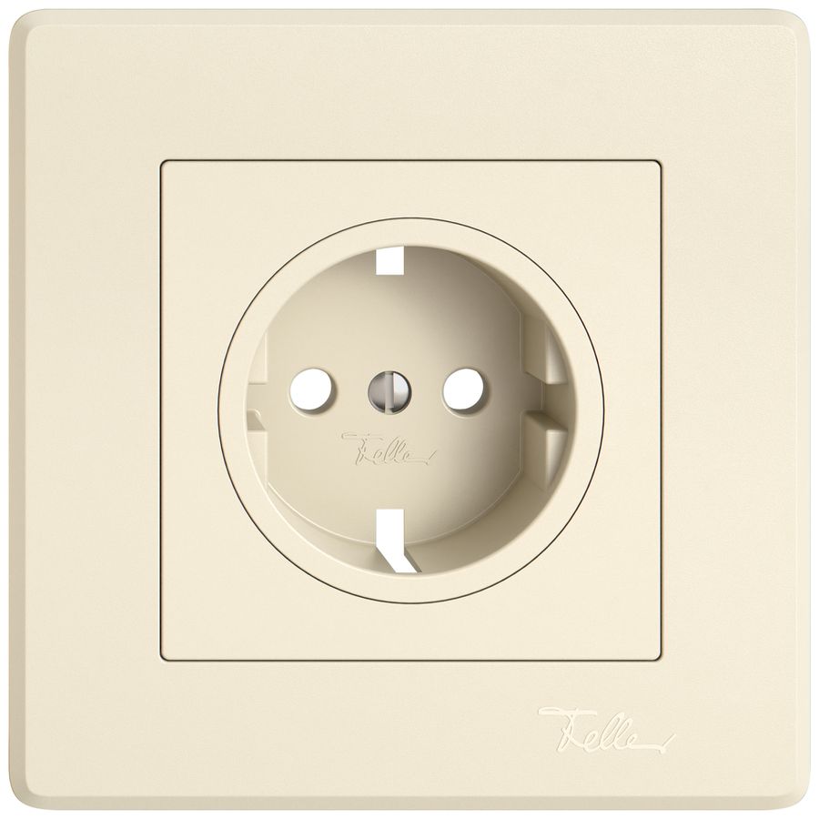 UP-Montageset EDIZIO.liv SNAPFIX® für SCHUKO-Steckdose cr