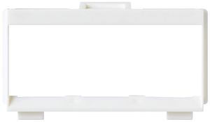Modulo multimedia kallysto M3 CUC vuoto per 3 Tera Siemon cat.7 bianco
