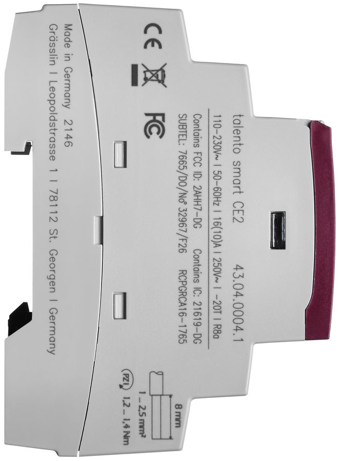 Estensione del canale AMD talento smart CE2, 2 canali 110/230VAC