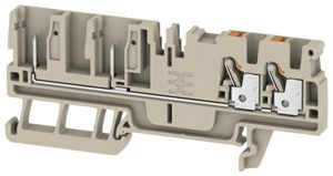 Borne de passage WM APGTB 2.5 FT 4C/2 PUSH IN 2.5mm² be