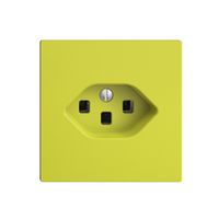 UP-Steckdose EDIZIOdue T23 16A lemon, mit Steckklemmen