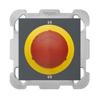 Poussoir ENC kallysto B ARRÊT D'URGENCE anthracite