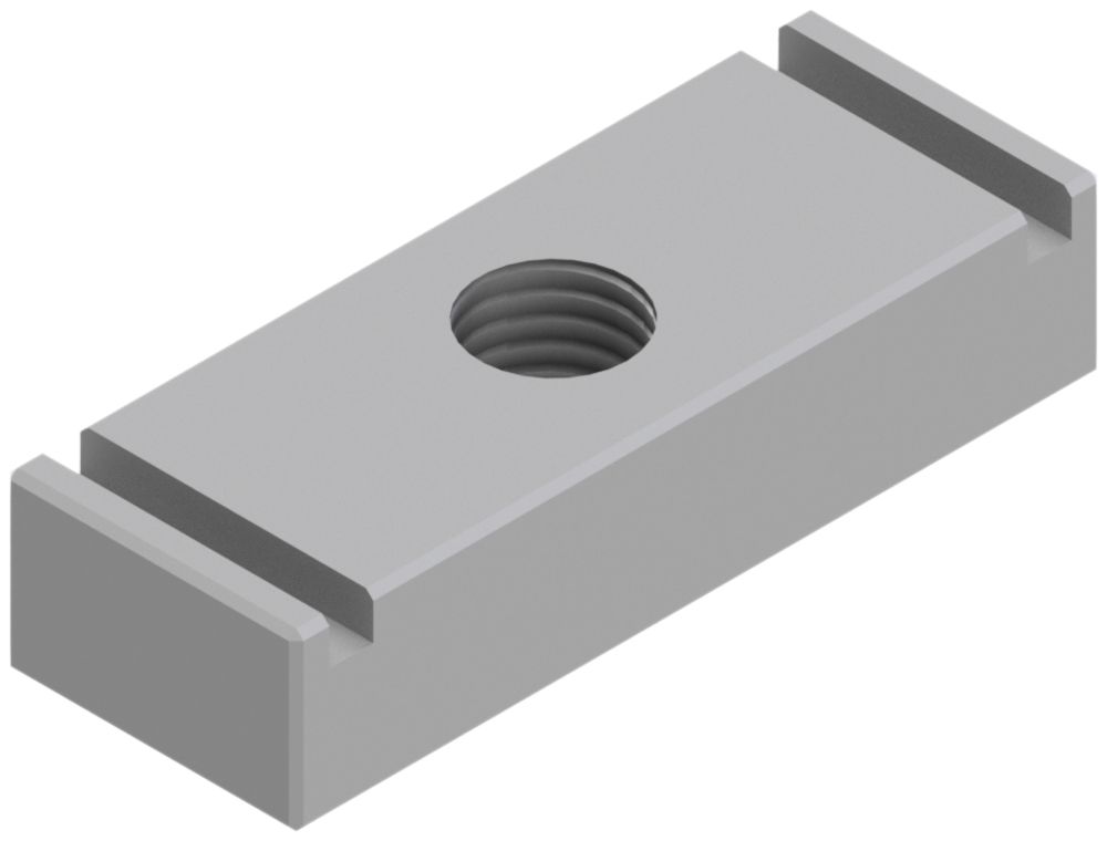 Dado per scanalatura Lanz, zincato