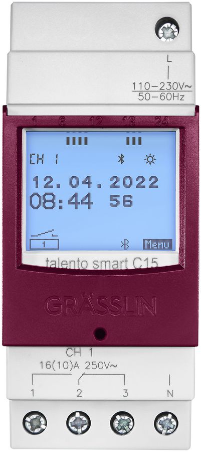 Timer digitale AMD talento smart C15, 1 canale 110/230VAC