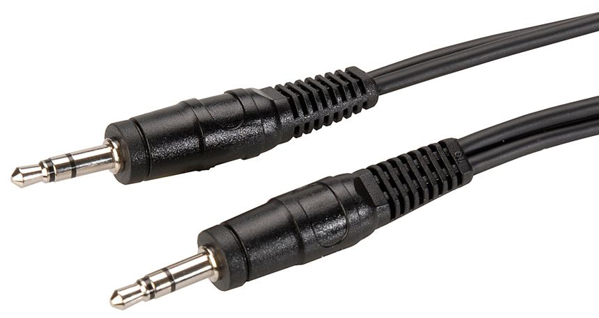 Roline 3,5mm Verbindungskabel, ST-ST, 1,0m