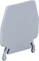 Trennwand Woertz für 2.5…4mm² grau