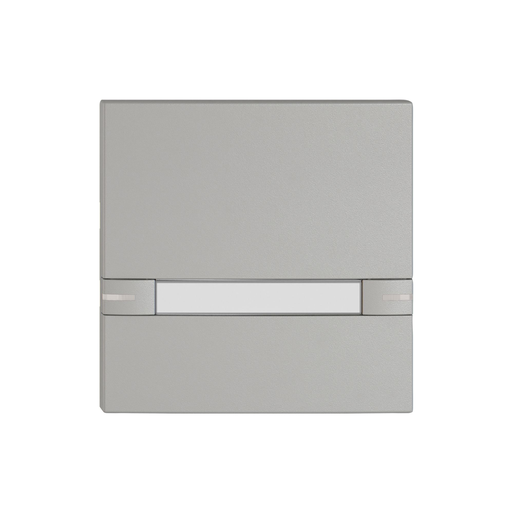 Pulsante 1/1 EDIZIO.liv KNX e UNI c.SNAPFIX® c.LED&targhetta 2×com.semplice grc