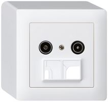 AP-Multimediadose kallysto R/TV 19dB 2GHz weiss