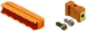 Stiftleiste Weidmüller SL Schwalbenschwänze THT 7.62mm 6L 90° 3.2mm orange