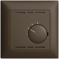 UP-Raumthermostat EDIZIOdue coffee ohne Schalter