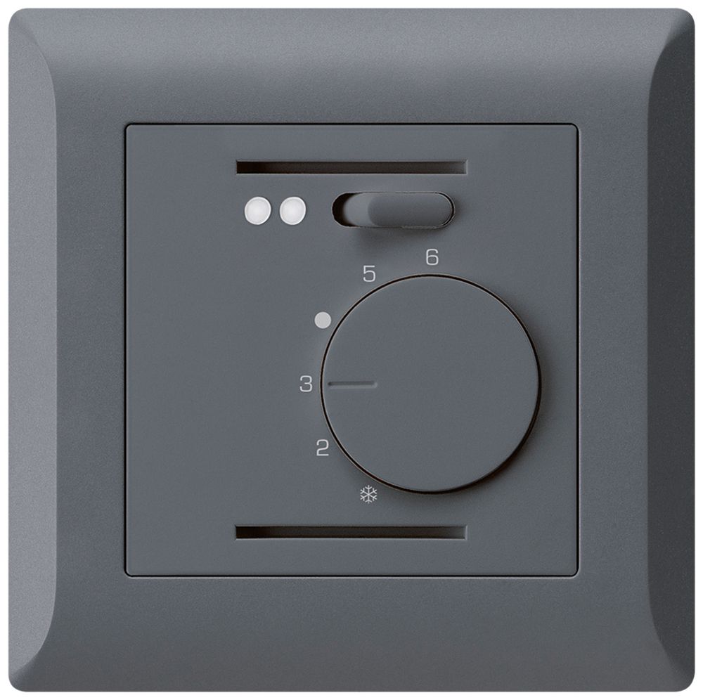 Thermostate d'ambiance ENC kallysto.line anthracite pour plancher chauffant