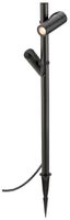 Lampada con picchetto LED SLV HELIA SLIM 12W 1000lm 2200K IP65 Ø85×600mm nero