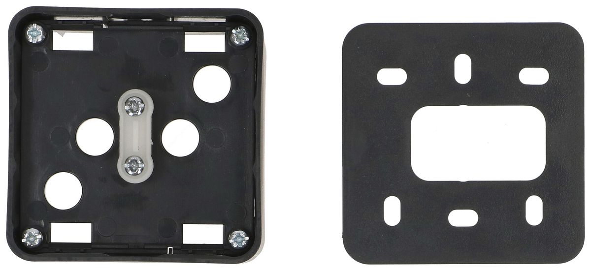 Boîtier AP MAX HAURI 1×1 65×65×65mm anthracite