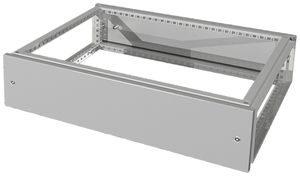 Aufsatzrahmen Rittal VX 8618.511 800×200×600mm Dachbeplankung grau