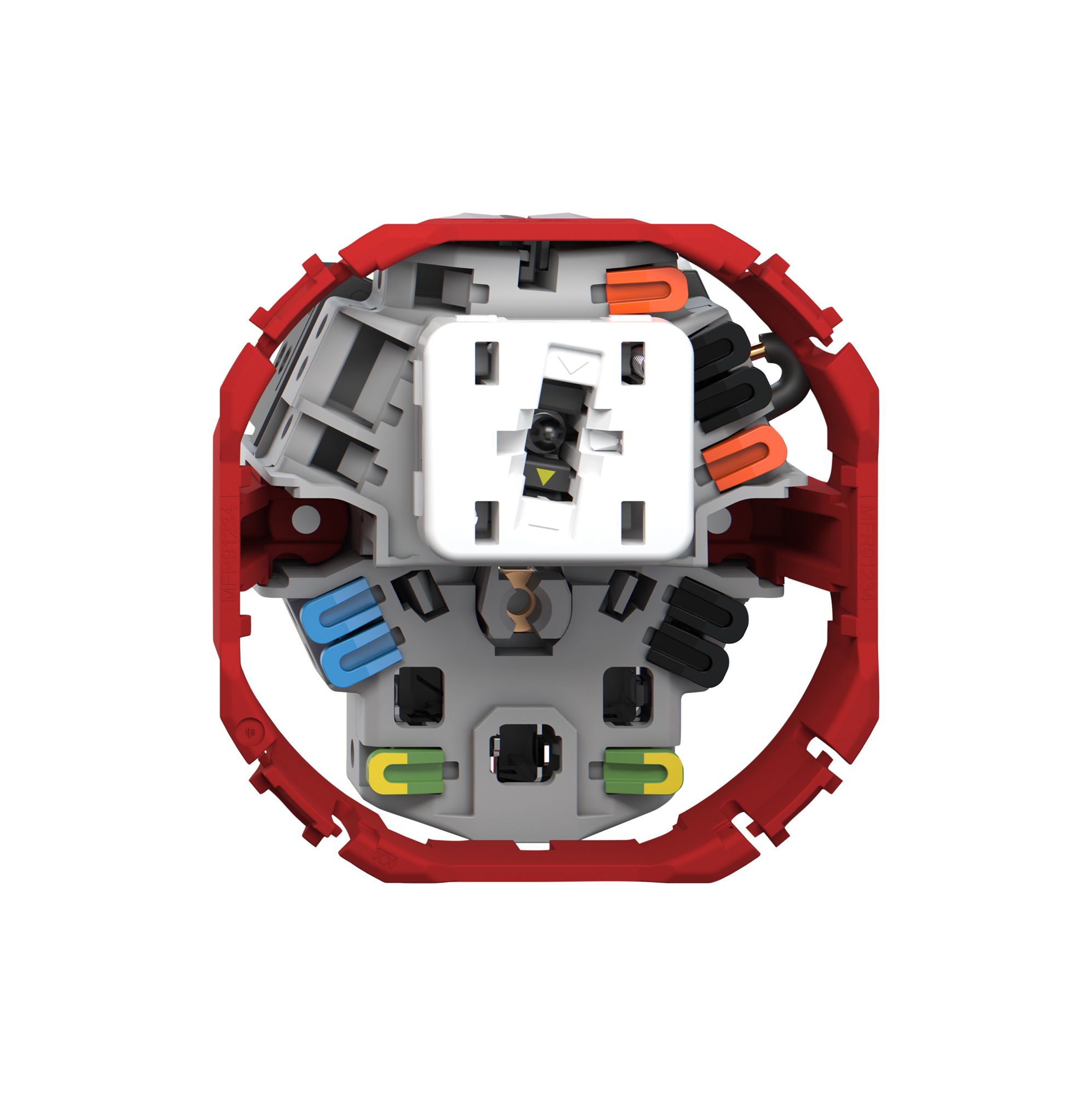 Combinaison Feller SNAPFIX® S3K+T23 éclairage latéral jn