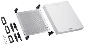 Baustein Hager univers N 300×250mm mit Montageplatte gelocht für VDI