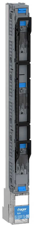 Barre de commutation HPC Hager FV+ NH00 3P 160A 690V 100kA raccordement à vis