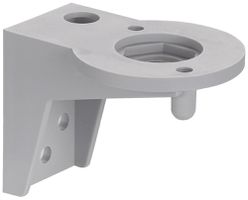 Winkel WERMA, für Signalsäule, für Wandmontage, grau