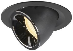 EB-LED-Downlight SLV NUMINOS GIMBLE M, 17.5W 500mA 1550lm 3000K 40° sz/chr