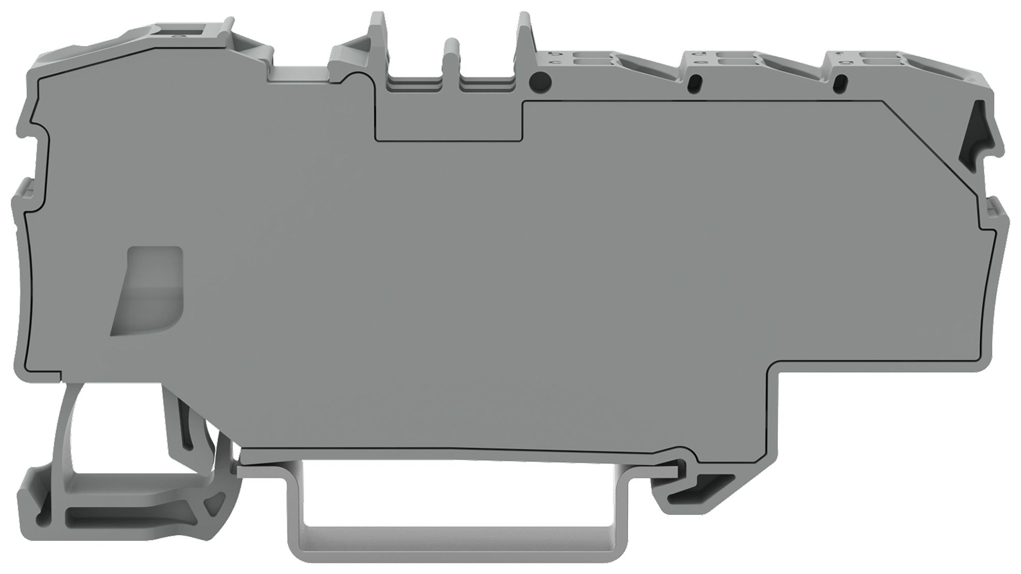 Bloc de distribution WAGO TOPJOB S 1P 41A 1×entr 10mm² 6×sort 2.5mm² gr