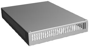 Plaque supérieure Rittal SV 9681.846 400×72×600mm parement du toit aéré gris