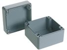 Boîtier AP Al 122×122×90mm gris IP65 Lithos Woertz