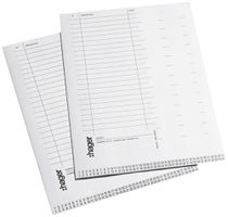 Bezeichnungskarte Hager volta zu Tür 10 Stück