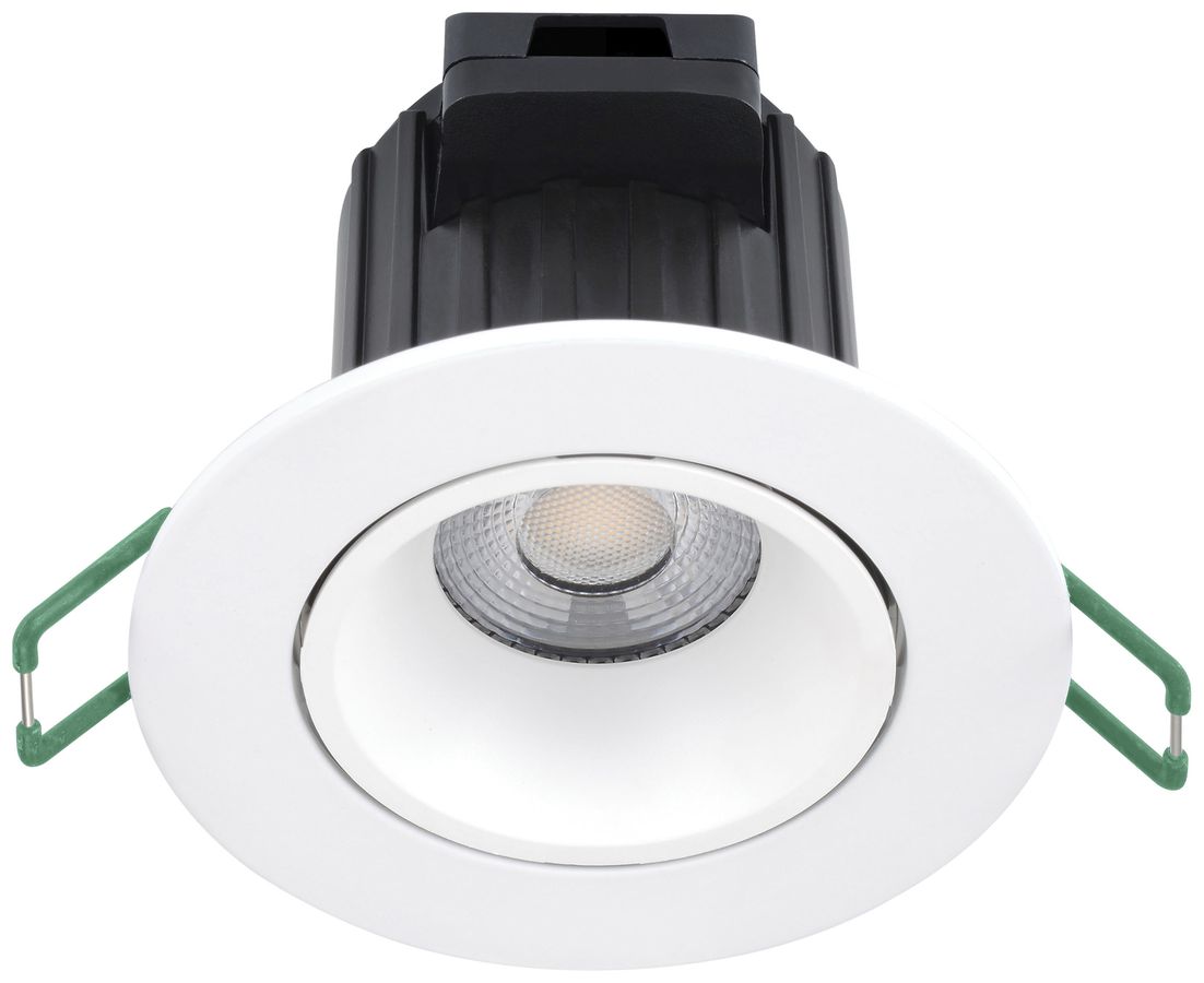 EB-LED-Spot Sylvania START 8.7W 870lm 827/830/840 IP20/IP44 50° DIM Ø86 weiss