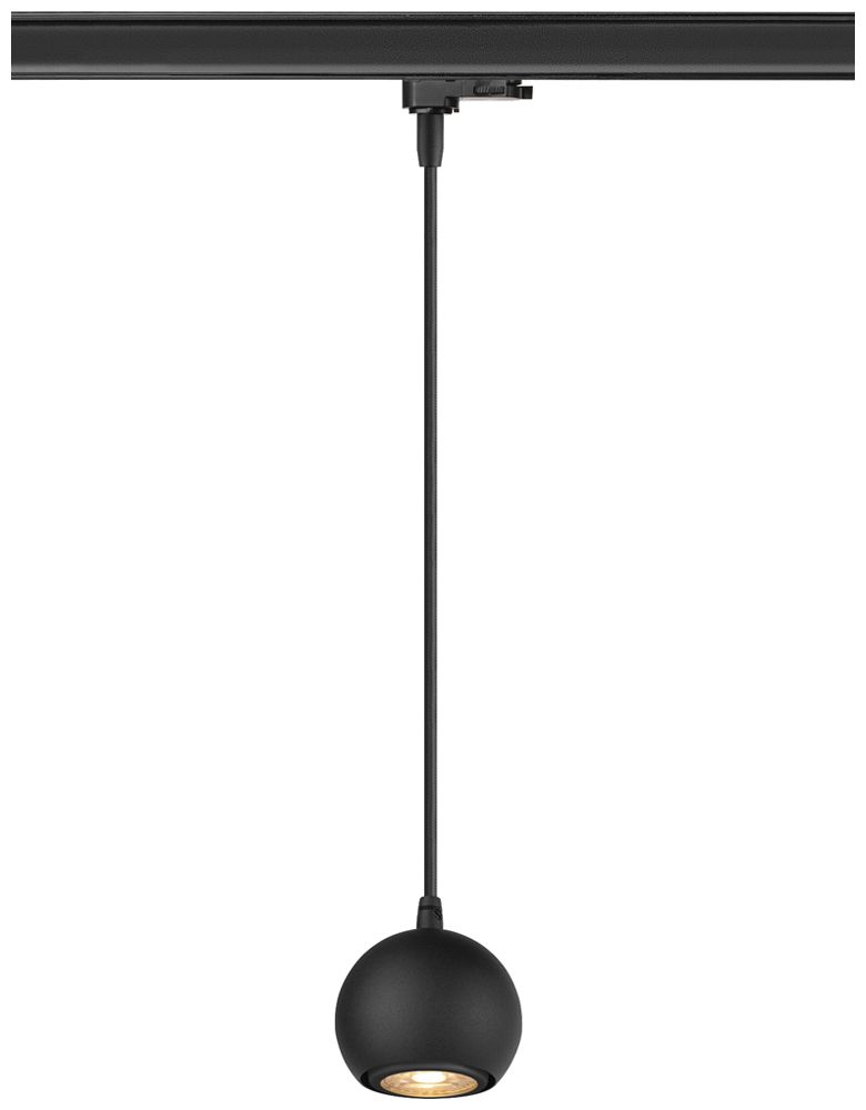 Pendelleuchte SLV LIGHT EYE 90 AD3PH GU10 1×6W DIM Ø89mm schwarz