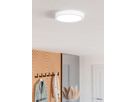 LED-Deckenleuchte Eglo FUEVA 14W 0…1400lm 2700…6500K IP44 DIM Ø211×25mm weiss