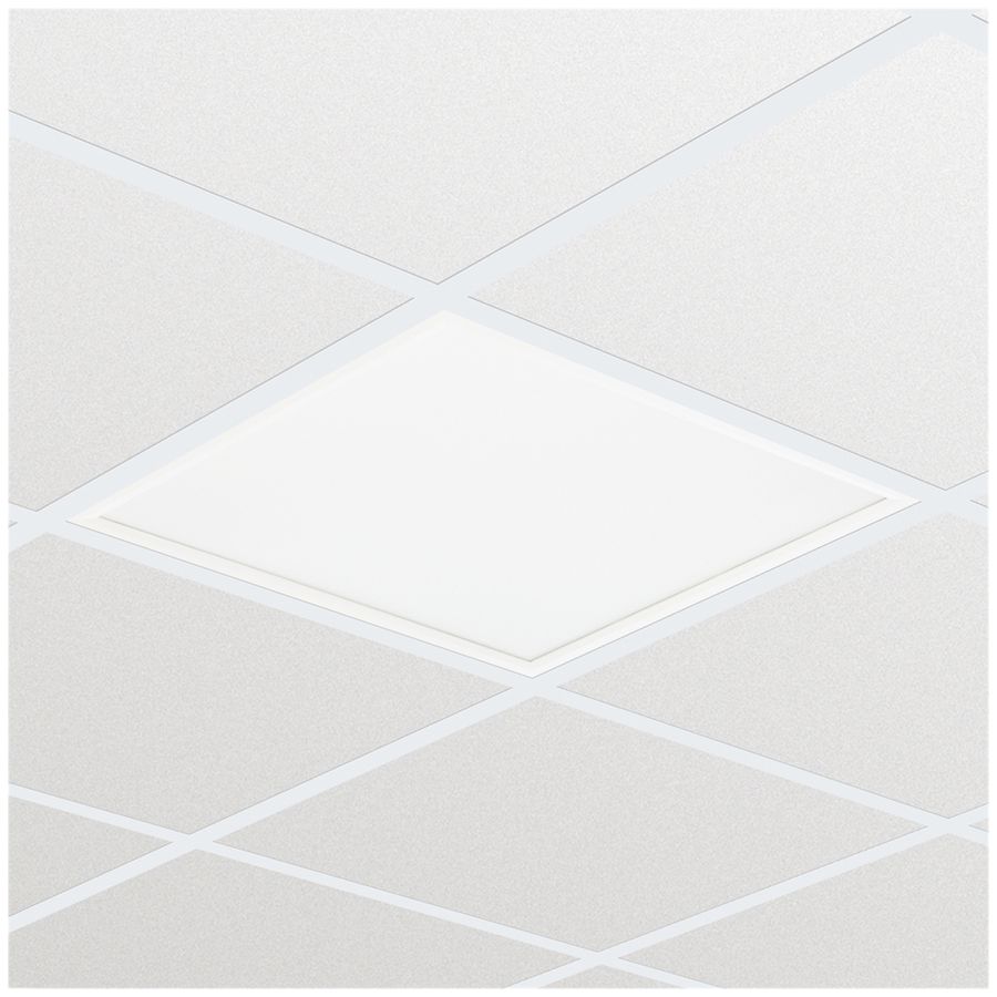 EB-LED-Deckenleuchte CoreLine RC133V NOC, 33W 3000K 625×625×32mm IP20 weiss