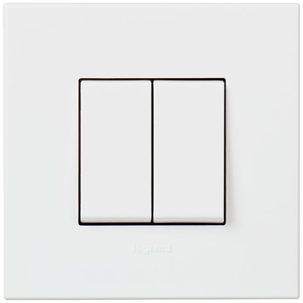 UP-Wippschalter ATO 1/3+3/1L weiss Gr.I