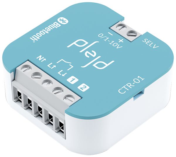EB-RF-Dimm-/Schaltaktor Plejd CTR-01, 1-10V, 230V/16A, Bluetooth