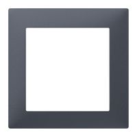 Abdeckrahmen SIDUS 1×1 anthrazit