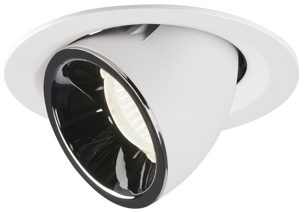 EB-LED-Downlight SLV NUMINOS GIMBLE M, 17.5W 500mA 1660lm 4000K 55° ws/chr