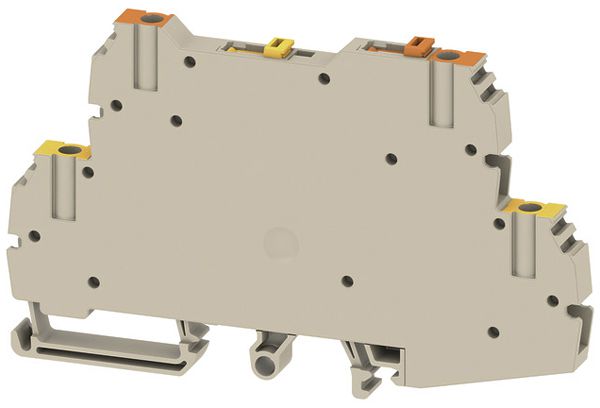 Borne de test sectionnable WM WDTR connexion à vis 2.5mm² TS35 be
