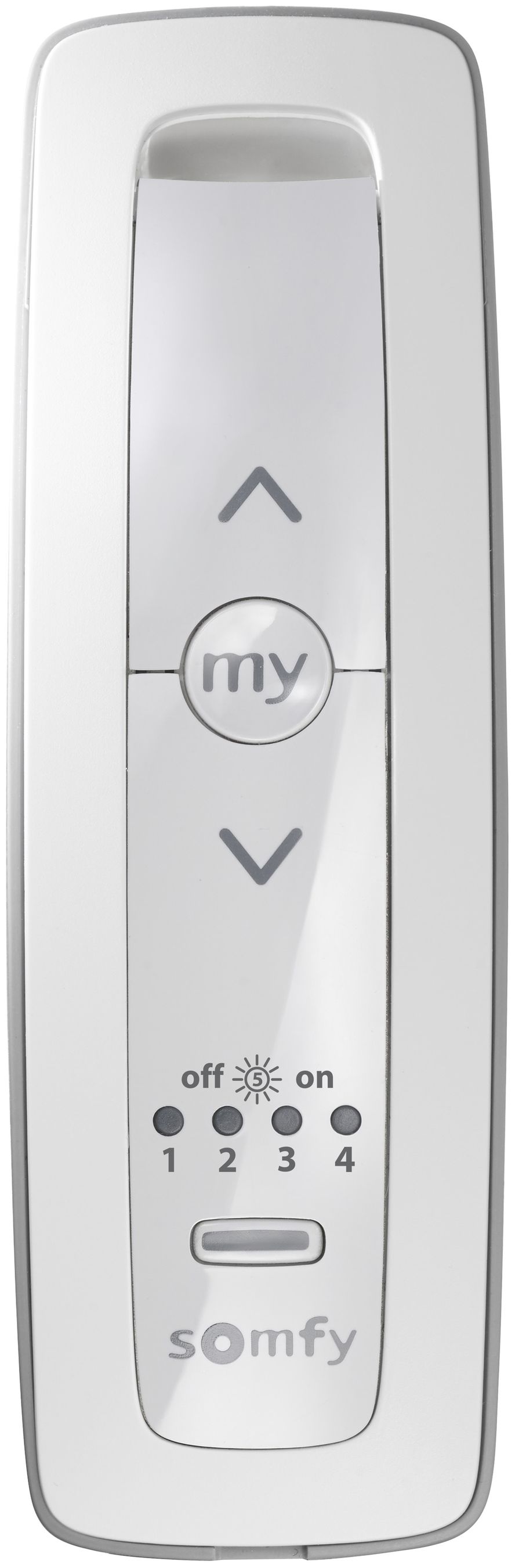 Télécommande RF Somfy SITUO 5 Soliris RTS Pure, 5-canal, blanc