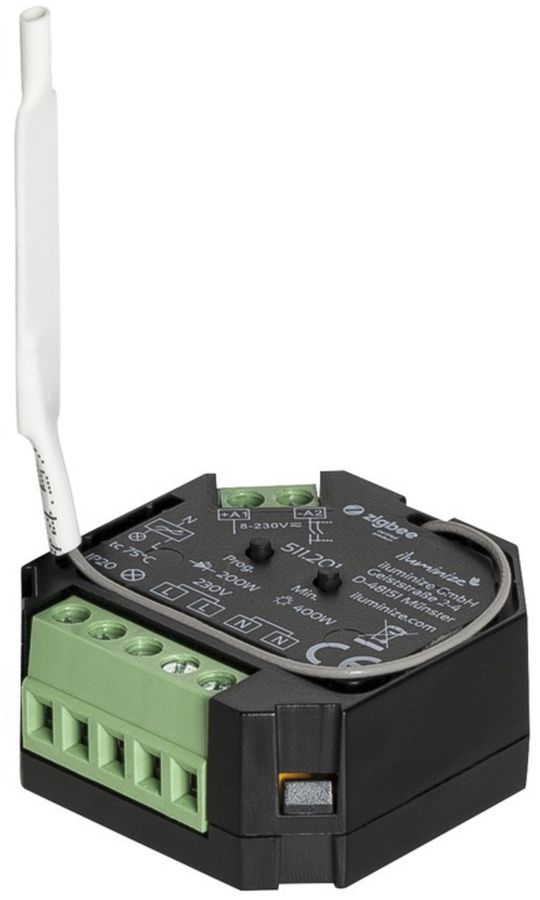 Actionneur-variateur RF INC iluminize Zigbee 3.0, max. 400W, compatible a.VALETO