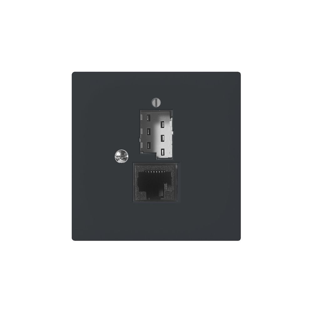 Insert SIDUS E T+T/1×RJ45 anthracite