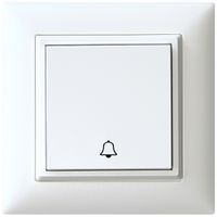 AP-Funktaster ALADIN EnOcean EDIZIOdue 1K/1T "Glocke" batterielos weiss