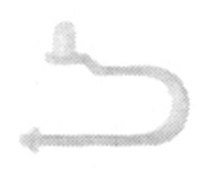 Türscharnier Weber weiss VG