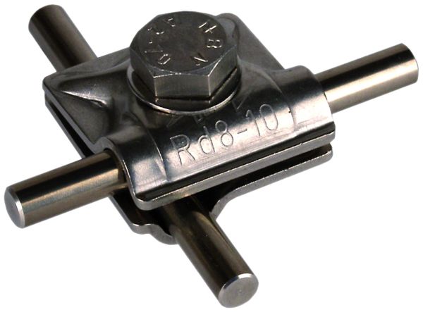 Morsetto multiuso DEHN/elvatec 8…10mm rondella elastica V2A