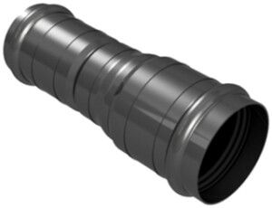 Reduziermuffe MCAM Symalit KRSR MG Ø120mm Ø100mm grau