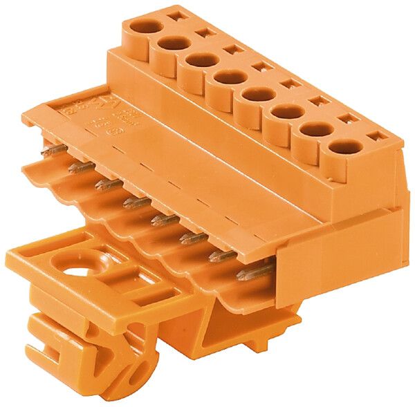 Stiftstecker Weidmüller SLS Schwalbenschwänze 5.08mm 10L verzinnt orange