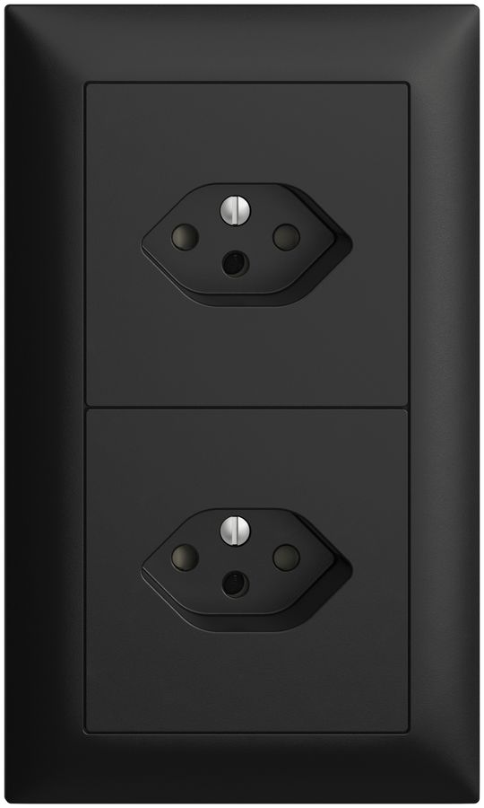 UP-Kombination I-I EDIZIOdue 2×T13 schwarz